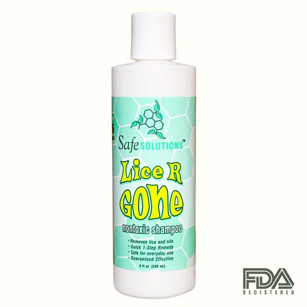 Lice R Gone nontoxic lice shampoo