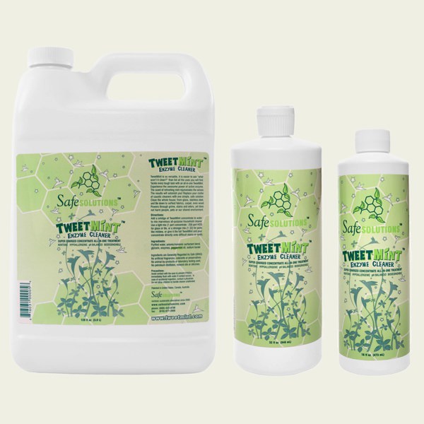 safe solutions tweetmint enzyme cleaner