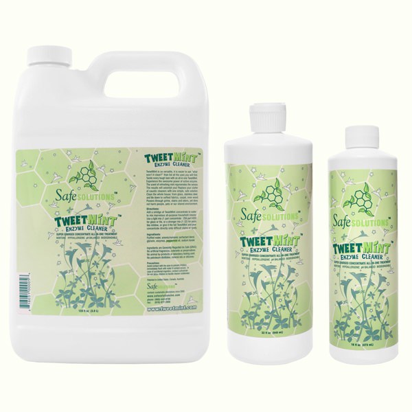 safe solutions tweetmint enzyme cleaner