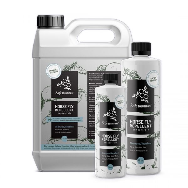 TweetMint Horse Fly Repellent is an innovative, natural & nontoxic solution