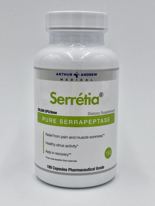 Serrétia - Pure Serrapeptase (180 capsules)